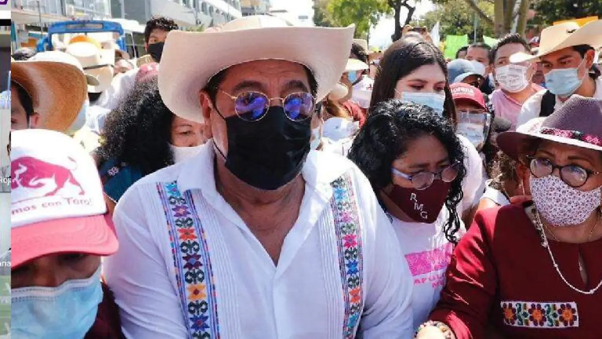 Felix Salgado MArcha Acapulco